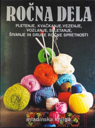 ROČNA DELA, dvojni komplet: velika knjiga + vzorčne pole + krojne pole