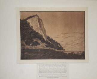 Grafika Der Koenig Stuhl aurs Rougen, Kaspar David Frierich