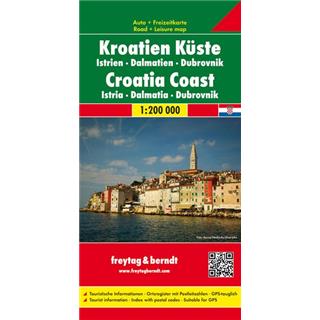 HRVAŠKA OBALA 1:200 000, Freytag & Berndt