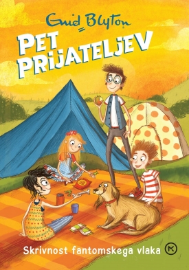 PET PRIJATELJEV; SKRIVNOST FANTOMSKEGA VLAKA (7. knjiga), Enid Blyton