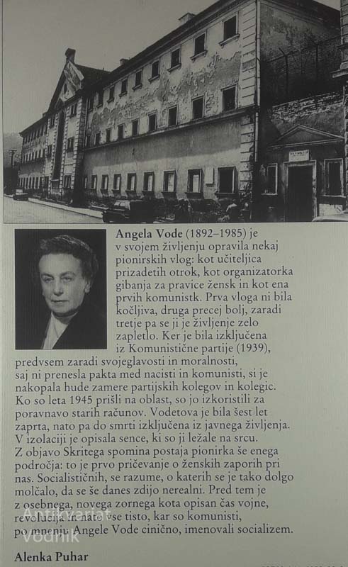SKRITI SPOMIN, Angela Vode – Antikvariat Vodnik