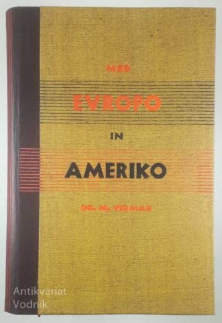 MED EVROPO IN AMERIKO, Dr. Milan Vidmar