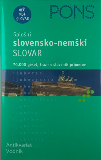 SPLOŠNI SLOVENSKO-NEMŠKI SLOVAR