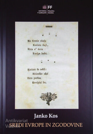 SREDI EVROPE IN ZGODOVINE, Janko Kos