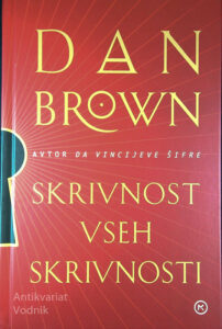 SKRIVNOST VSEH SKRIVNOSTI, Dan Brown