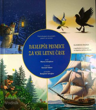 NAJLEPŠE PESMICE ZA VSE LETNE ČASE, več avtorjev (priložen CD)