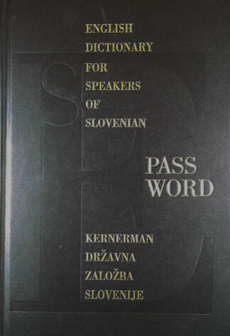 PASSWORD, ENGLISH DICTIONARY FOR SPEAKERS OF SLOVENIAN (Kopija)