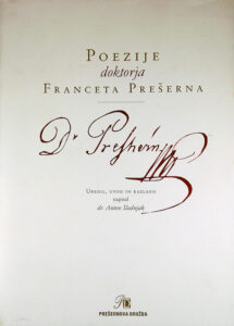POEZIJE, doktorja Franceta Prešerna