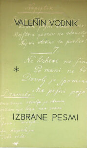 IZBRANE PESMI, Valentin Vodnik