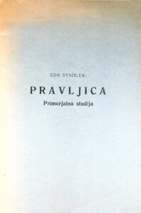PRAVLJICA; PRIMERJALNA ŠTUDIJA, Eda Stadler