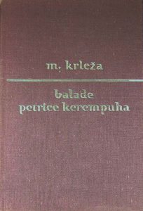 BALADE PETRICE KEREMPUHA (v hrvaškem jeziku)