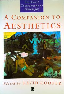A COMPANION TO AESTHETICS, David Cooper