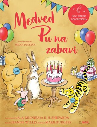 Medved Pu na zabavi, Jeanne Willis, Mark Burgess